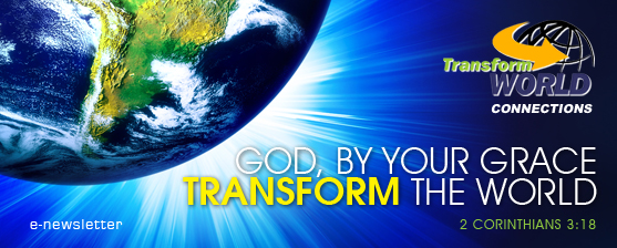 Transfrom World e-newsletter header